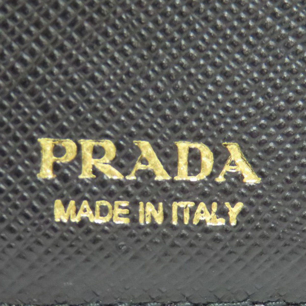 PRADA Bifold Wallet 1ML036 Safiano black logo Women Used Authentic