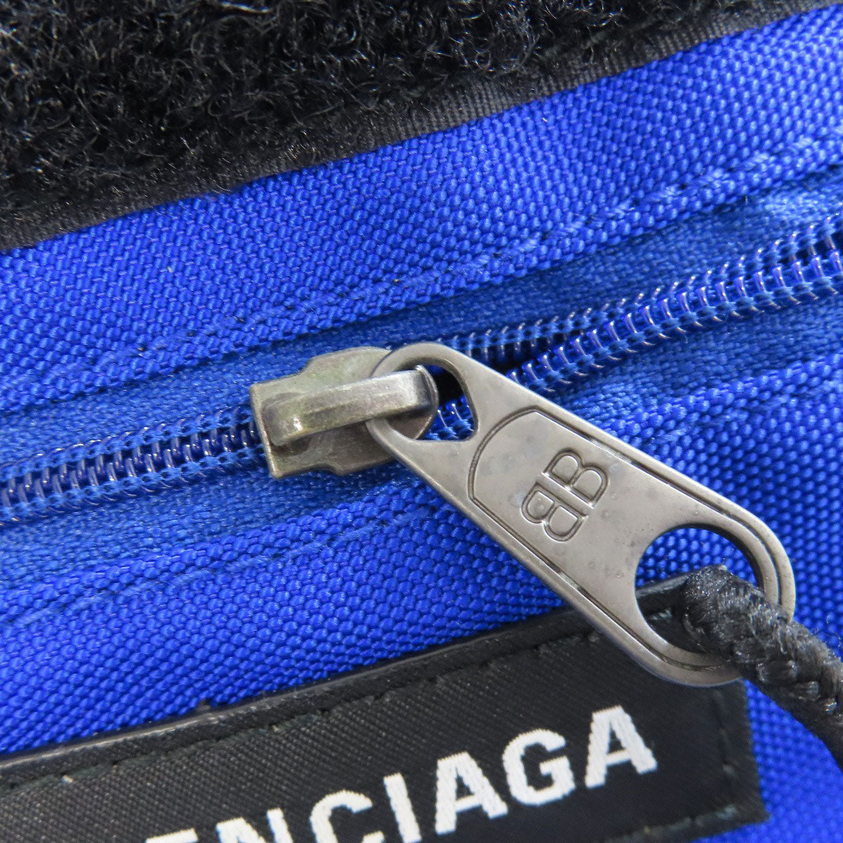 BALENCIAGA Shoulder Bag 532298 Nylon blue Shoulder pouch