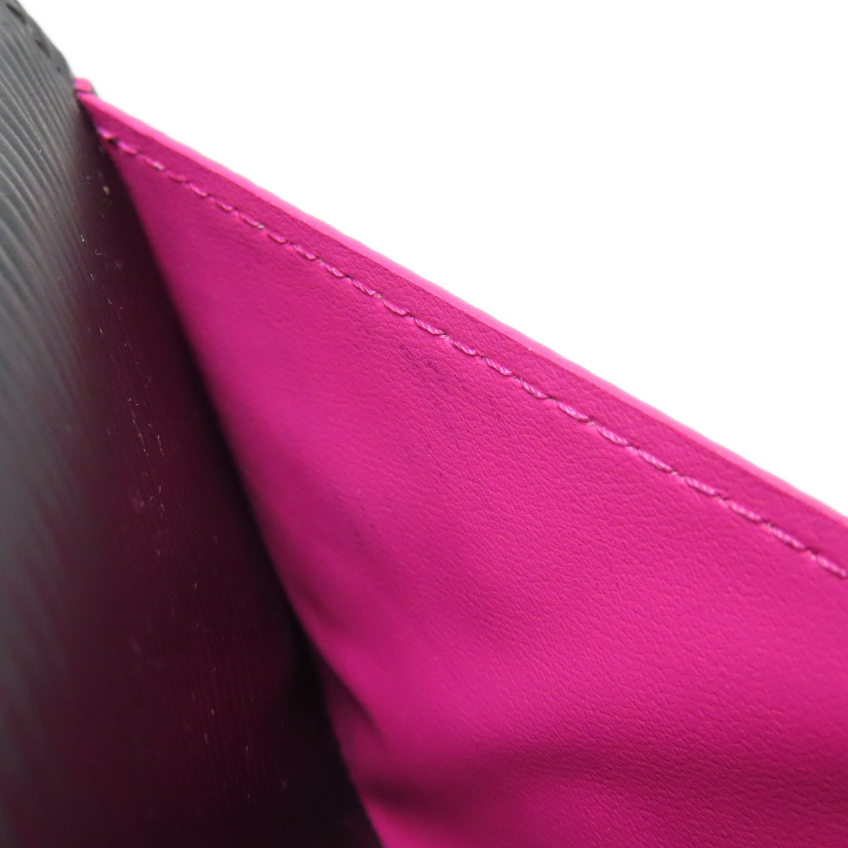 LOUIS VUITTON Long Wallet Purse M64322 Epi black Portefeuille Sara Women Used Authentic