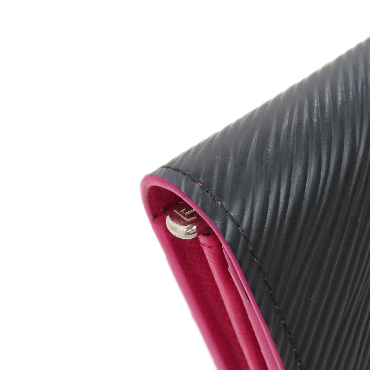 LOUIS VUITTON Long Wallet Purse M64322 Epi black Portefeuille Sara Women Used Authentic