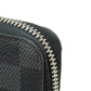 LOUIS VUITTON Long Wallet Purse N60111 Damier canvas gray Zippy Organizer NM mens Used Authentic