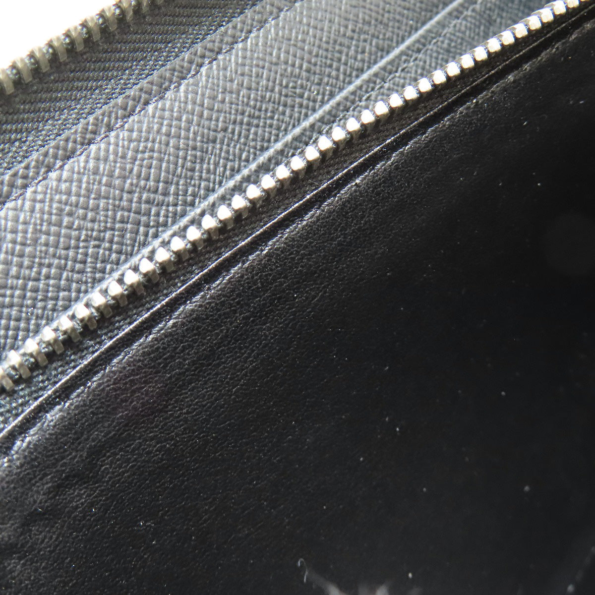 LOUIS VUITTON Long Wallet Purse N60111 Damier canvas gray Zippy Organizer NM mens Used Authentic