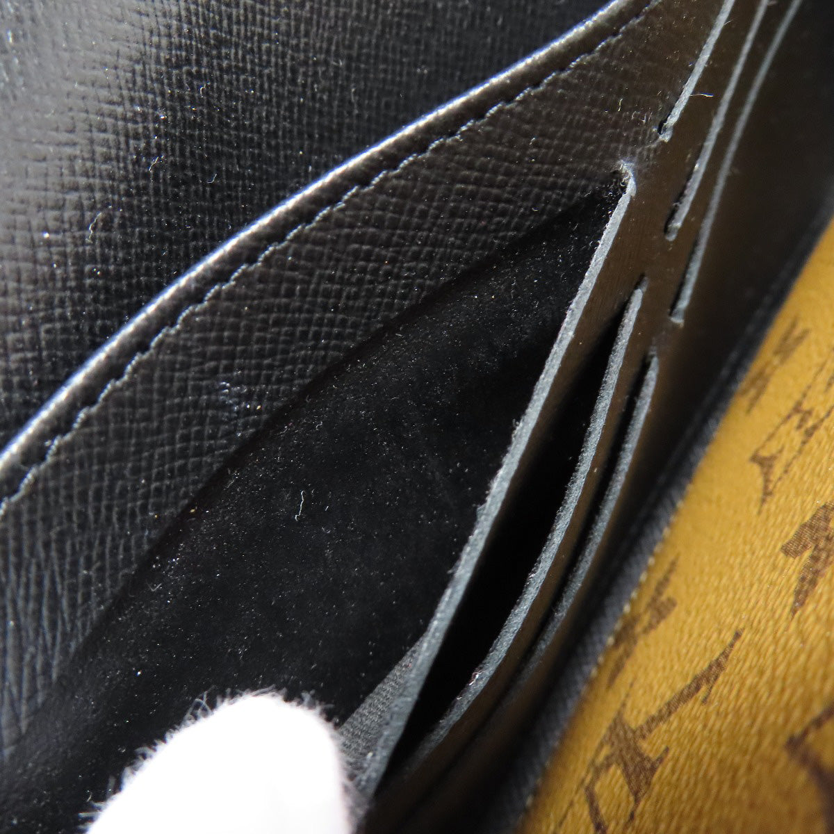 LOUIS VUITTON Long Wallet Purse M80726 Monogram Giant Brown Portefeuille Sara Women Used Authentic