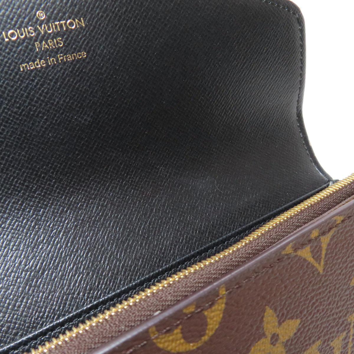 LOUIS VUITTON Long Wallet Purse M80726 Monogram Giant Brown Portefeuille Sara Women Used Authentic