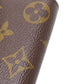 LOUIS VUITTON Long Wallet Purse M80726 Monogram Giant Brown Portefeuille Sara Women Used Authentic