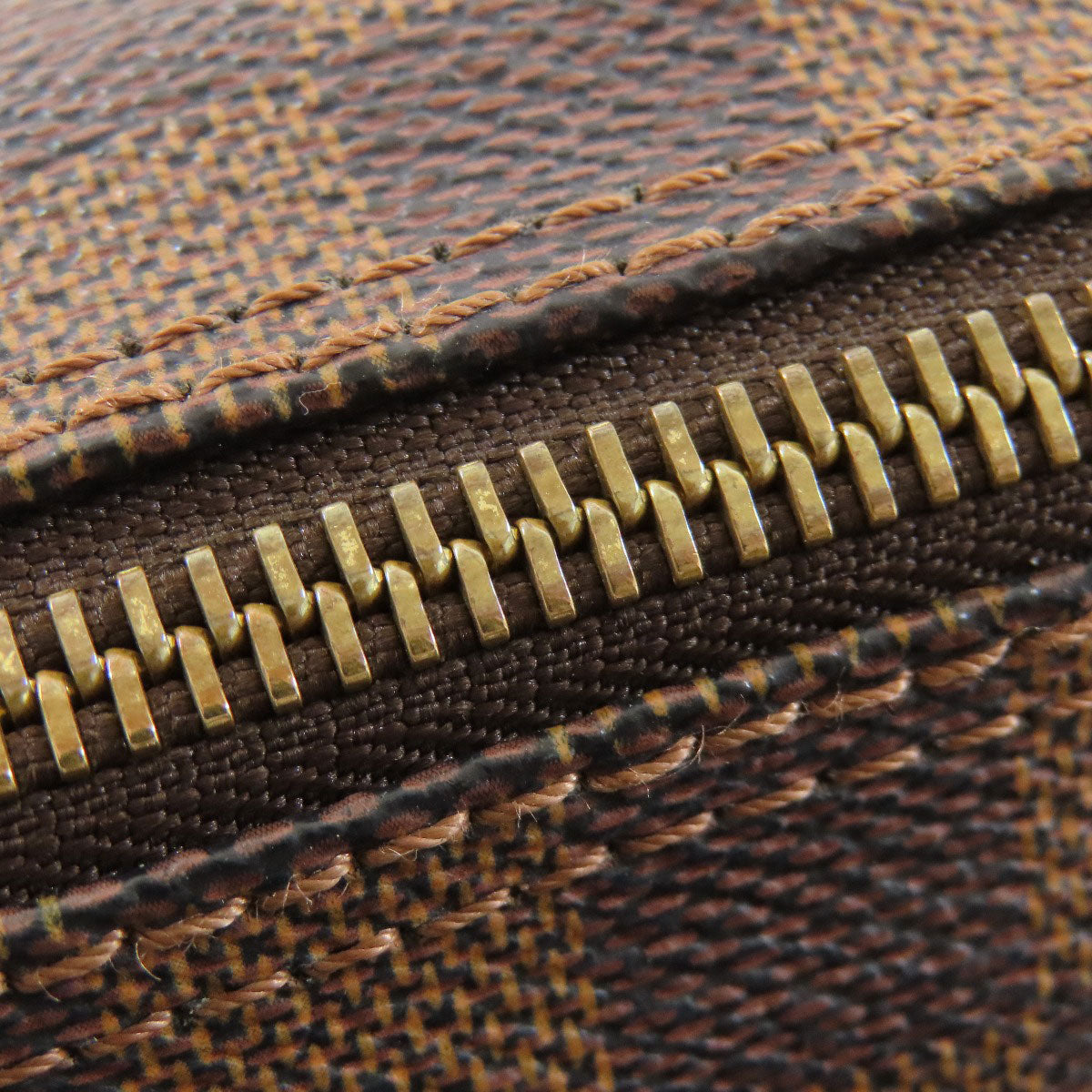 LOUIS VUITTON Handbag N51304 Damier canvas Brown Papillon PM Women Used Authentic