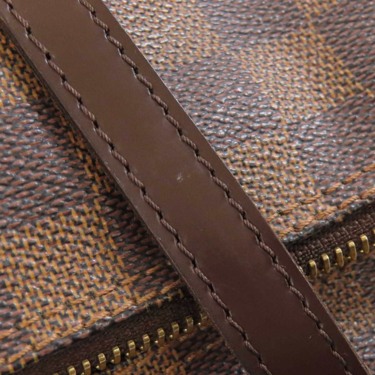 LOUIS VUITTON Handbag N51304 Damier canvas Brown Papillon PM Women Used Authentic