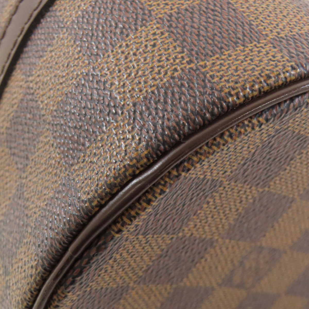 LOUIS VUITTON Handbag N51304 Damier canvas Brown Papillon PM Women Used Authentic