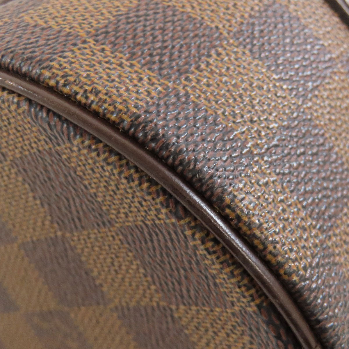 LOUIS VUITTON Handbag N51304 Damier canvas Brown Papillon PM Women Used Authentic