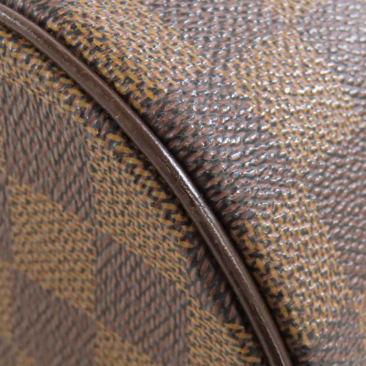 LOUIS VUITTON Handbag N51304 Damier canvas Brown Papillon PM Women Used Authentic