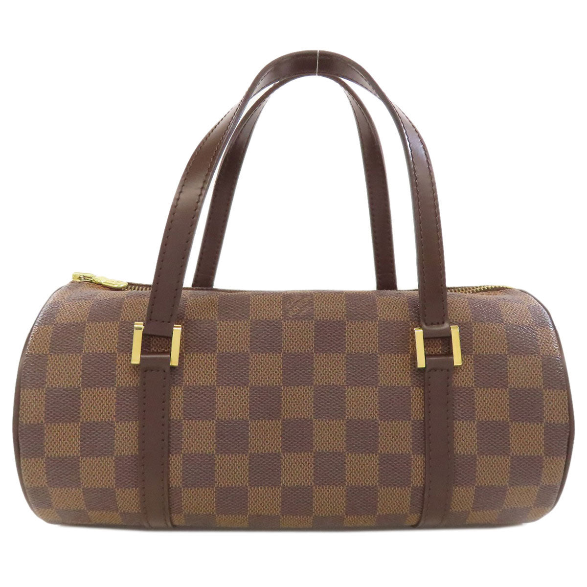 LOUIS VUITTON Handbag N51304 Damier canvas Brown Papillon PM Women Used Authentic
