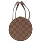 LOUIS VUITTON Handbag N51304 Damier canvas Brown Papillon PM Women Used Authentic