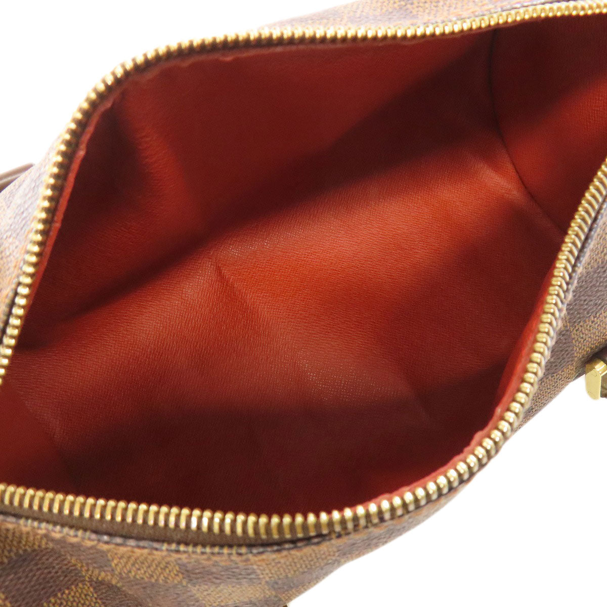 LOUIS VUITTON Handbag N51304 Damier canvas Brown Papillon PM Women Used Authentic