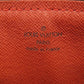 LOUIS VUITTON Handbag N51304 Damier canvas Brown Papillon PM Women Used Authentic