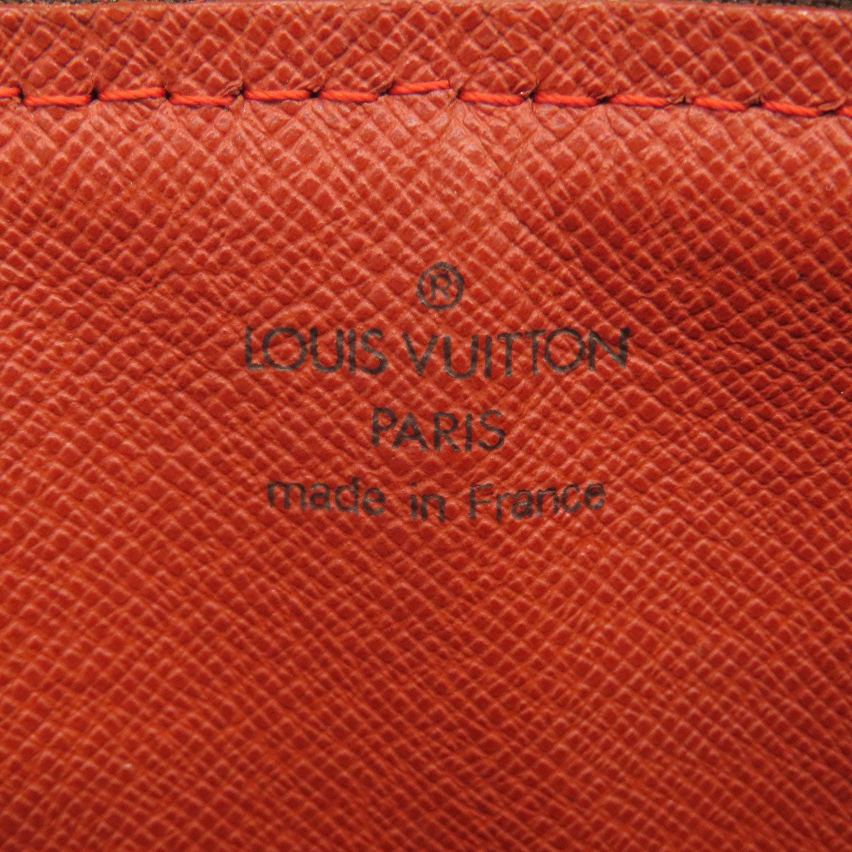 LOUIS VUITTON Handbag N51304 Damier canvas Brown Papillon PM Women Used Authentic
