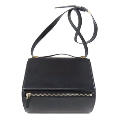 Givenchy Tote Bag leather black Pandora Women Used Authentic