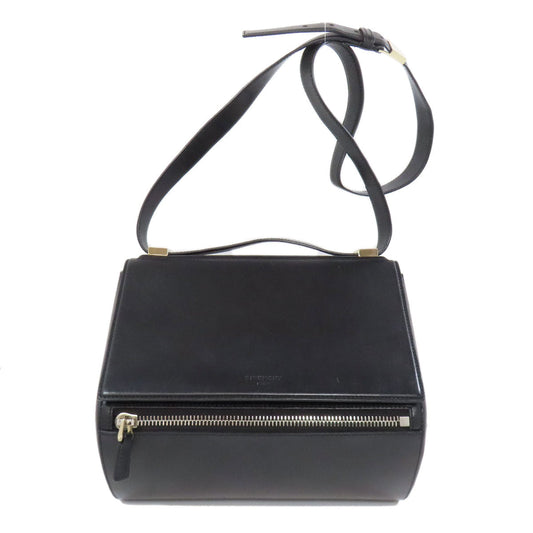 Givenchy Tote Bag leather black Pandora Women Used Authentic