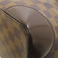 LOUIS VUITTON Tote Bag N51204 Damier canvas Brown HamsteadMM Women Used Authentic