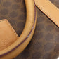 CELINE Boston Duffel bag PVC Brown Macadam Pattern Women Used Authentic