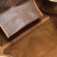 CELINE Boston Duffel bag PVC Brown Macadam Pattern Women Used Authentic