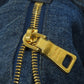 PRADA Tote Bag denim blue Canapa Women Used Authentic
