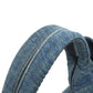 PRADA Tote Bag denim blue Canapa Women Used Authentic