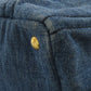 PRADA Tote Bag denim blue Canapa Women Used Authentic