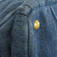 PRADA Tote Bag denim blue Canapa Women Used Authentic