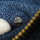 PRADA Tote Bag denim blue Canapa Women Used Authentic