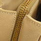 PRADA Tote Bag BN2412 Safiano beige logoMetal