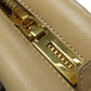 PRADA Tote Bag BN2412 Safiano beige logoMetal