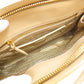 PRADA Tote Bag BN2412 Safiano beige logoMetal