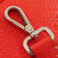 FENDI Handbag Calfskin Red Seleria 2WAY Women Used Authentic