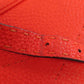 FENDI Handbag Calfskin Red Seleria 2WAY Women Used Authentic