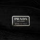 PRADA Shoulder Bag Nylon black logoMetal Women Used Authentic