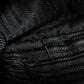 PRADA Shoulder Bag Nylon black logoMetal Women Used Authentic