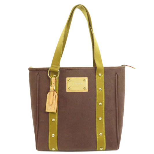 LOUIS VUITTON Tote Bag M80663 canvas Brown Antigua Hippo MM