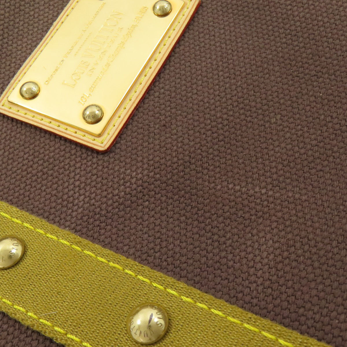 LOUIS VUITTON Tote Bag M80663 canvas Brown Antigua Hippo MM
