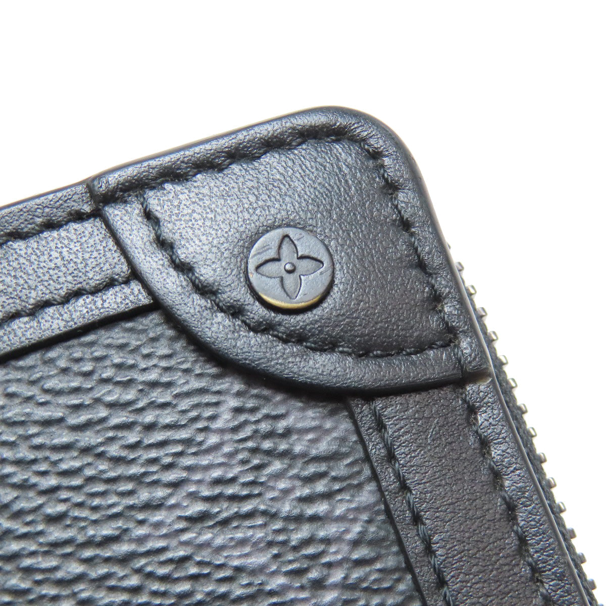 LOUIS VUITTON Long Wallet Purse M80558 Monogram Eclipse black Zippy wallet