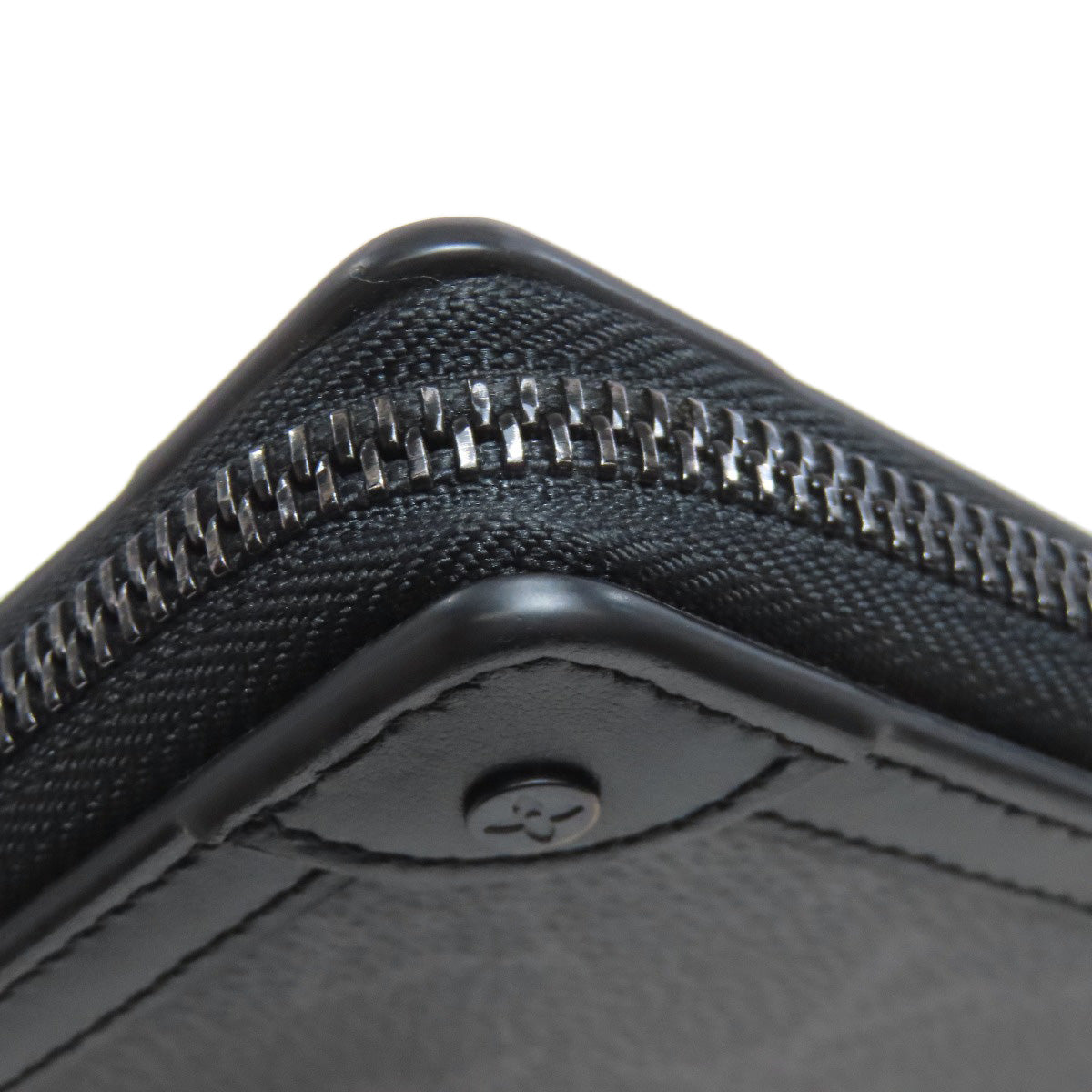 LOUIS VUITTON Long Wallet Purse M80558 Monogram Eclipse black Zippy wallet
