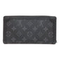 LOUIS VUITTON Long Wallet Purse M80558 Monogram Eclipse black Zippy wallet