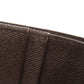 LOUIS VUITTON Bifold Wallet N61736 Damier canvas Brown Portefeuille Tresol Women Used Authentic
