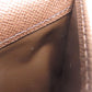 LOUIS VUITTON Long Wallet Purse N60028 Damier canvas Brown Zippy Compact Wallet