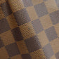 LOUIS VUITTON Long Wallet Purse N60028 Damier canvas Brown Zippy Compact Wallet