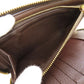 LOUIS VUITTON Long Wallet Purse N60028 Damier canvas Brown Zippy Compact Wallet