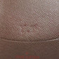 LOUIS VUITTON Long Wallet Purse N60028 Damier canvas Brown Zippy Compact Wallet