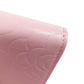 CHANEL Bifold Wallet Calfskin pink Camellia COCO Mark SilverMetal