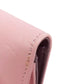 CHANEL Bifold Wallet Calfskin pink Camellia COCO Mark SilverMetal