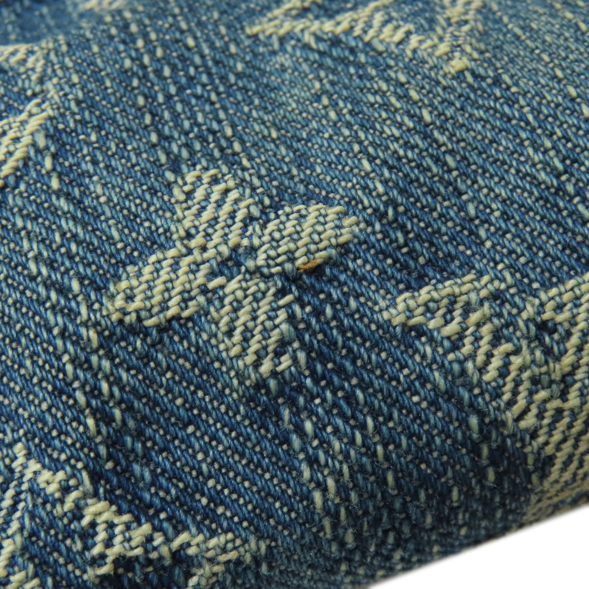 LOUIS VUITTON Long Wallet Purse M95511 denim blue Portefeuille Amelia Women Used Authentic