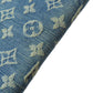 LOUIS VUITTON Long Wallet Purse M95511 denim blue Portefeuille Amelia Women Used Authentic